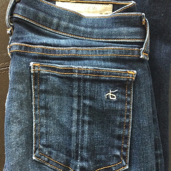 rag & bone Skinny Jeans in Kensington Wash Size 26 - Picture 5 of 8